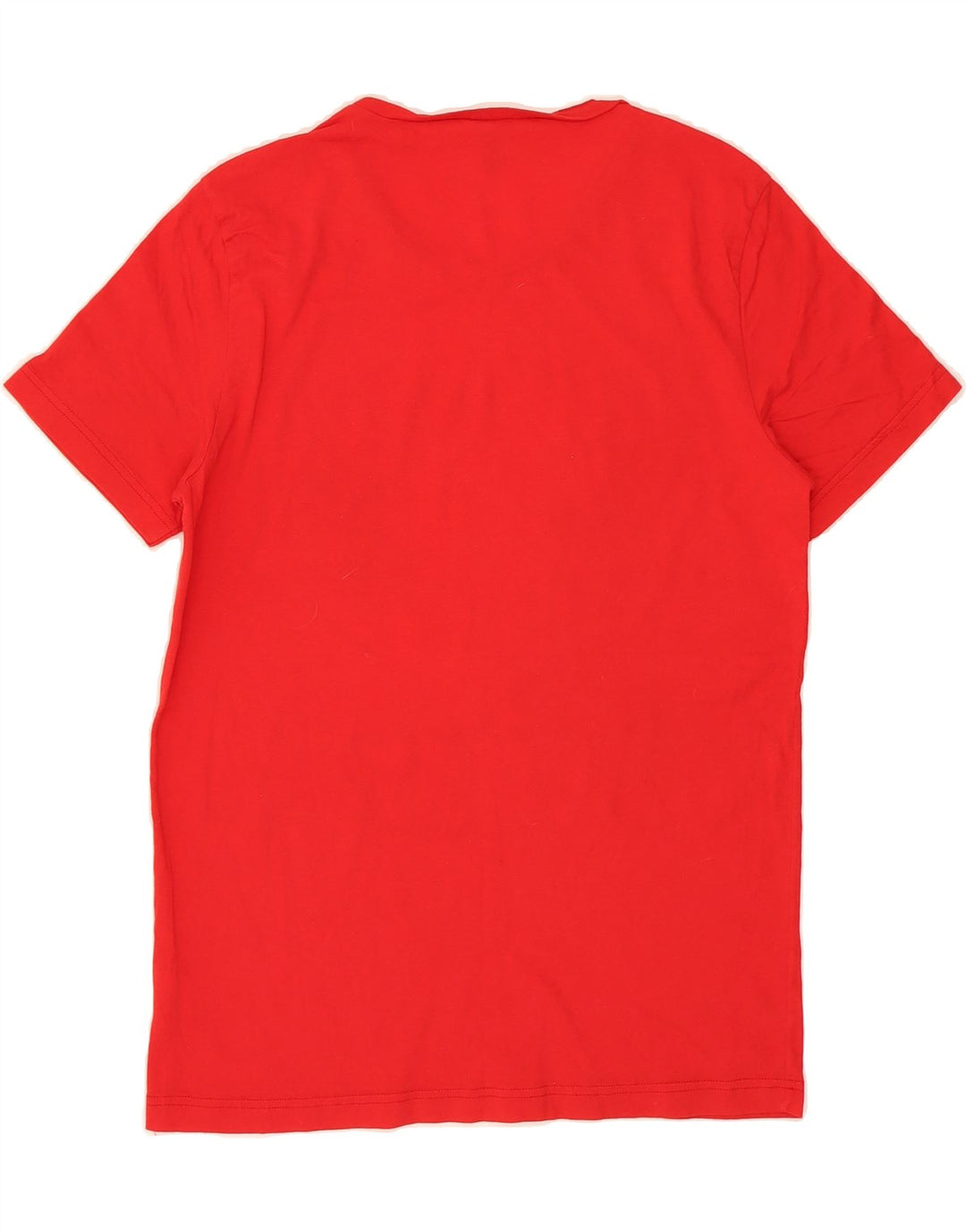 BENETTON Mens Graphic T-Shirt Top Large Red Cotton Vintage Benetton and Second-Hand Benetton from Messina Hembry 