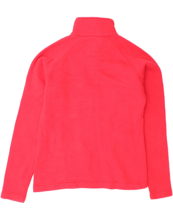 KAPPA Womens Tracksuit Top Jacket UK 12 Medium Pink Cotton Vintage Kappa and Second-Hand Kappa from Messina Hembry 