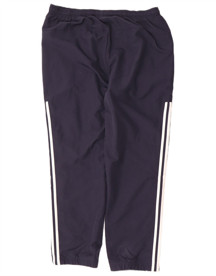 Pantaloni da tuta da uomo ADIDAS XL poliestere blu navy