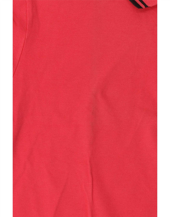 Polo Fred Perry da uomo leggera ed elasticizzata in cotone rosa medio