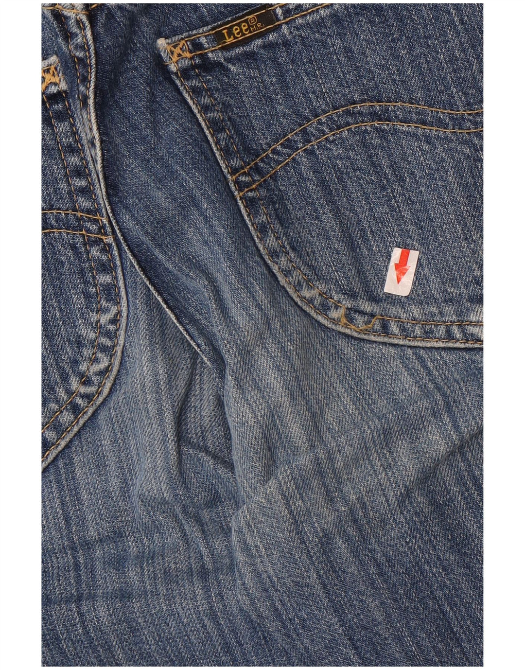 Jeans dritti da donna Lee W26 L32 cotone blu
