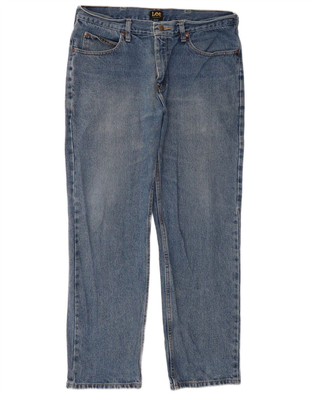 Jeans dritti da uomo Lee W34 L29 cotone blu