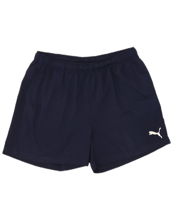 Pantaloncini sportivi Puma da uomo 2XL Blu navy