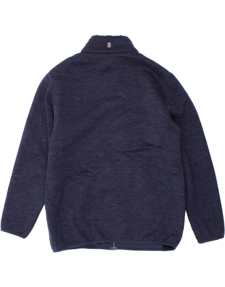 IZOD Mens Windbreaker Jacket UK 40 Large Navy Blue Polyester Vintage Izod and Second-Hand Izod from Messina Hembry 