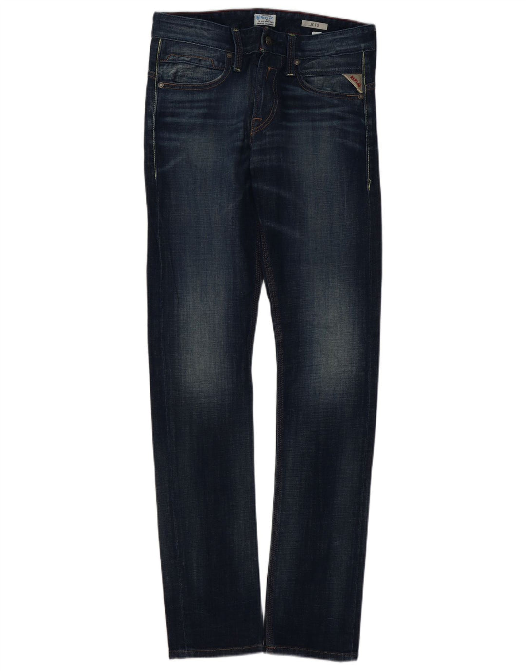 REPLAY Jeans Jeto Slim da donna W29 L34 cotone blu