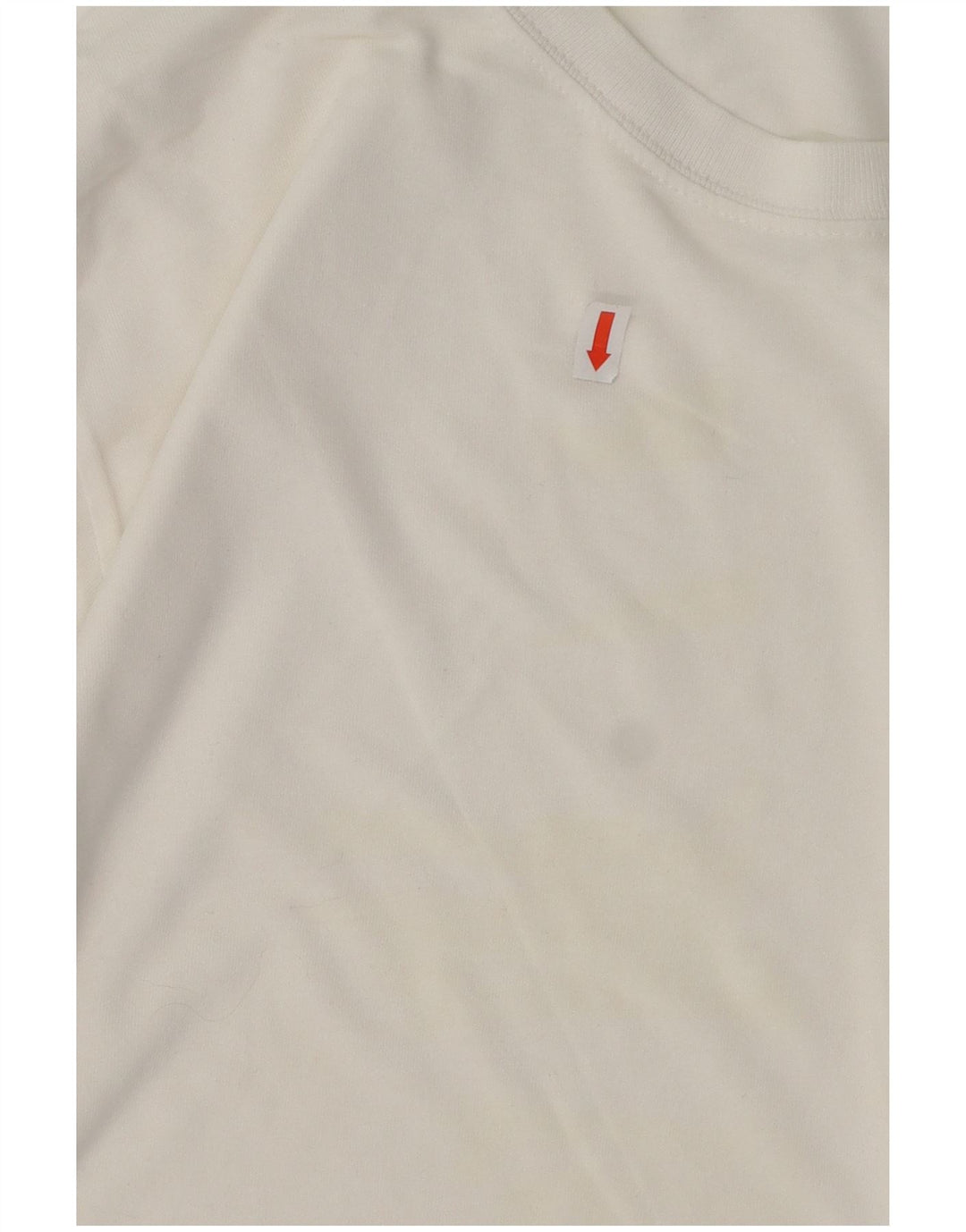 LEVI'S Top da uomo a manica lunga grande in cotone bianco