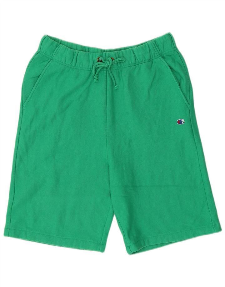 Pantaloncini sportivi da uomo Champion in cotone verde medio