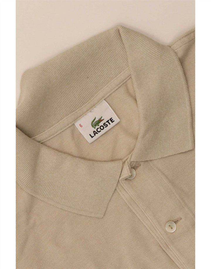 Polo da uomo Lacoste taglia 6 XL Beige