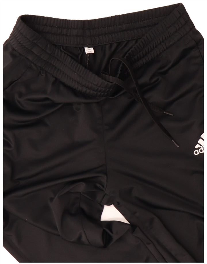 Pantaloni da tuta da uomo ADIDAS Joggers medio poliestere nero