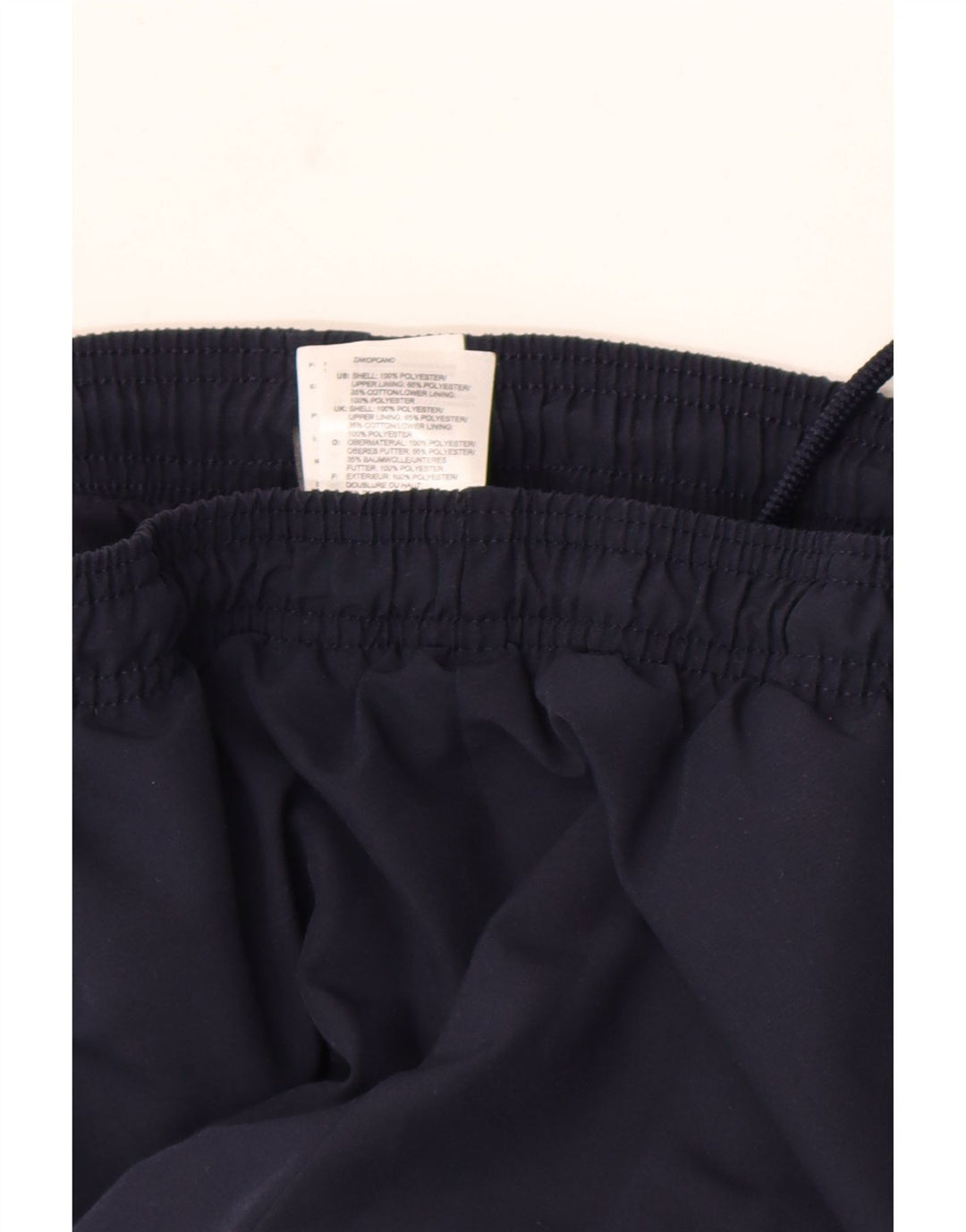Pantaloni da tuta da uomo Adidas Joggers medi in poliestere blu navy