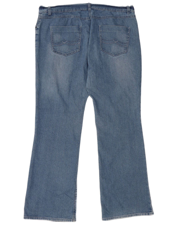 Jeans Bootcut da donna Marks & Spencer UK 18 XL W38 L30 Cotone blu