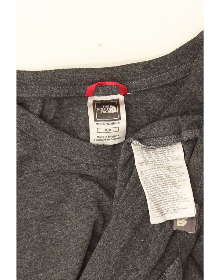 T-shirt da uomo The North Face Top in cotone chiazzato grigio medio