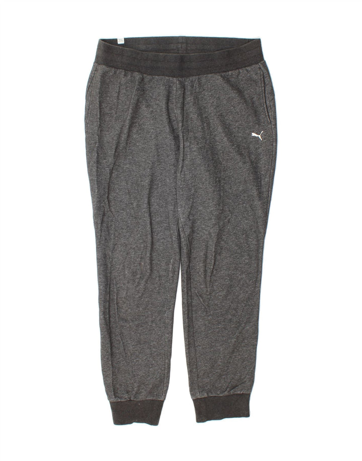 PUMA Womens Tracksuit Trousers Joggers UK 14 Large Grey Polyester Vintage Puma and Second-Hand Puma from Messina Hembry 
