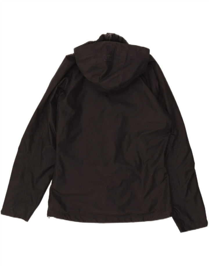 Giacca a vento oversize con cappuccio da donna Helly Hansen UK 10 piccola nera