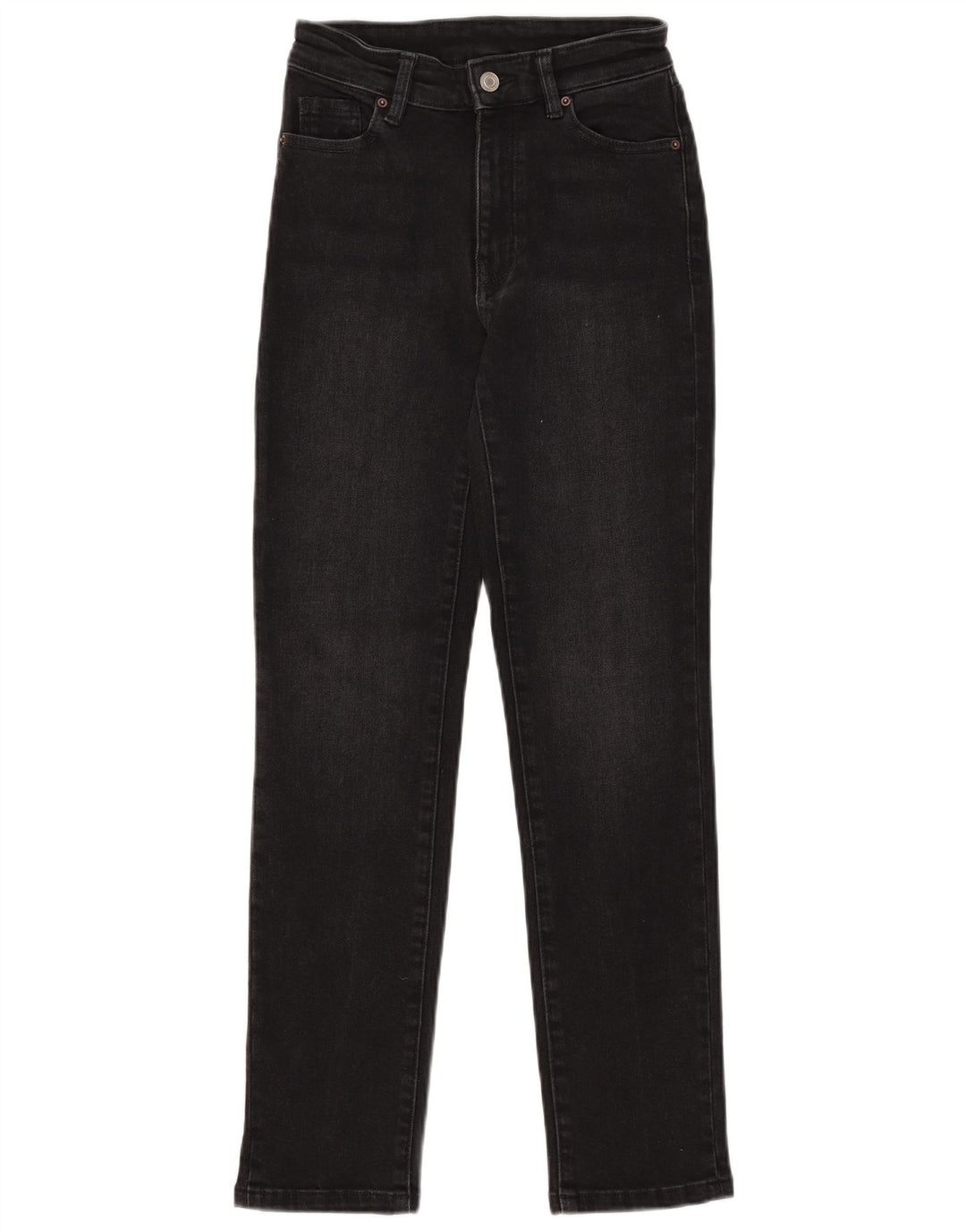 Jeans slim da donna Massimo Dutti EU 34 2XS W24 L28 Nero
