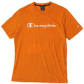 T-shirt grafica da uomo Champion Top Large in cotone arancione