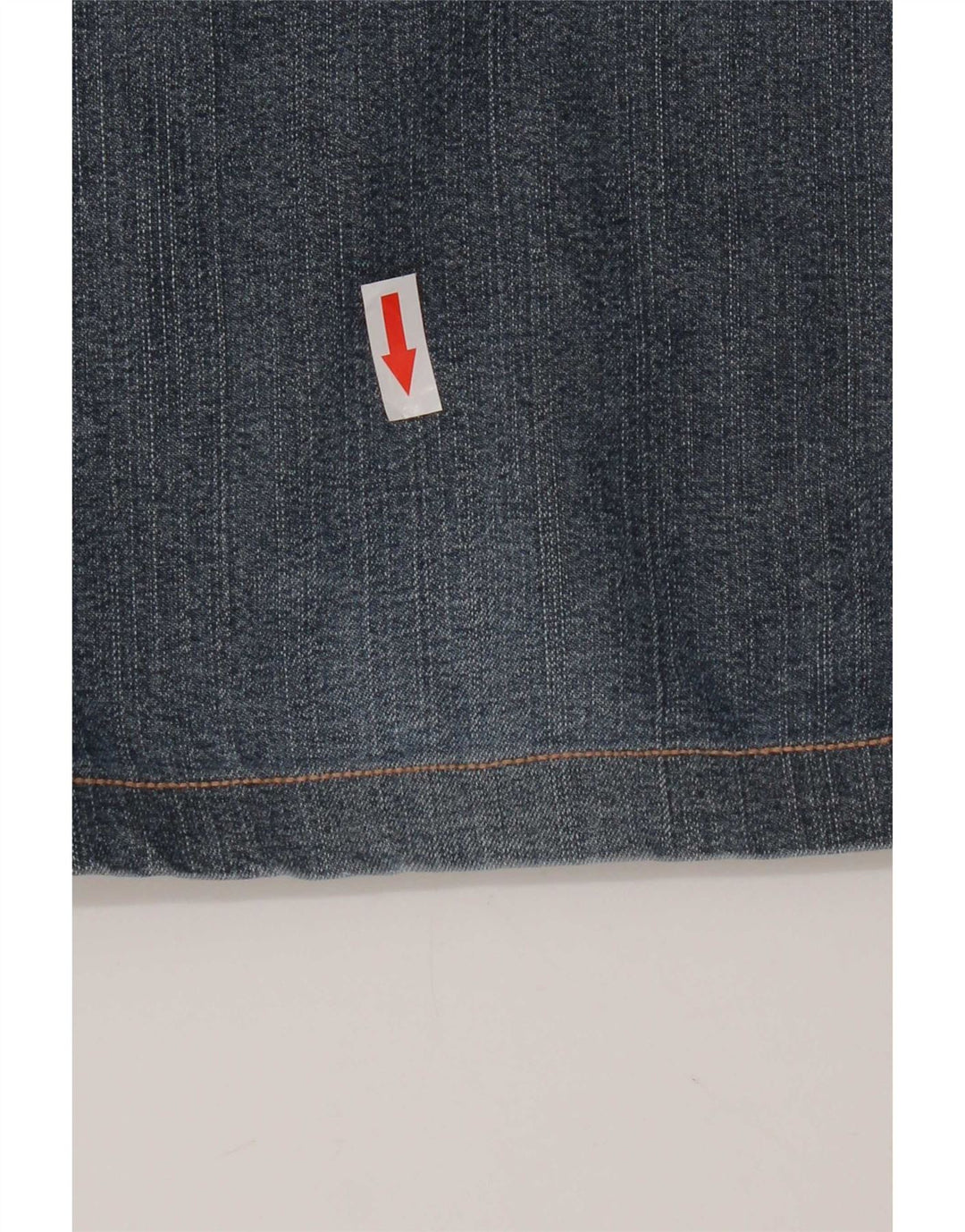 Jeans Straight Uomo Trussardi W34 L32 Blu Cotone