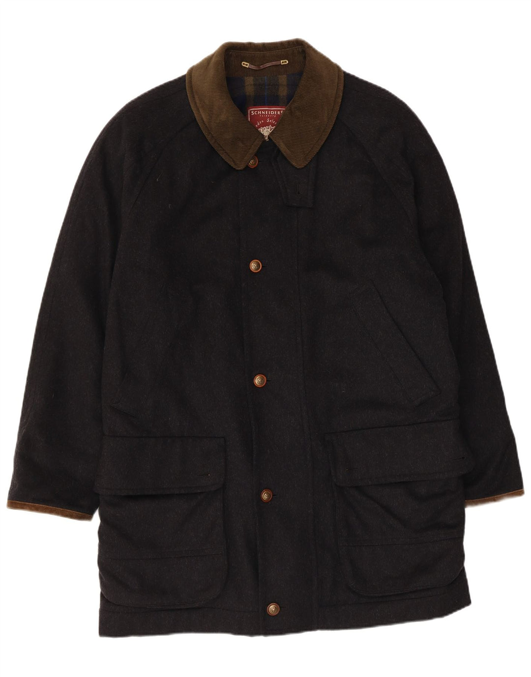Cappotto da uomo Schneiders EU 48 medio blu navy in poliammide