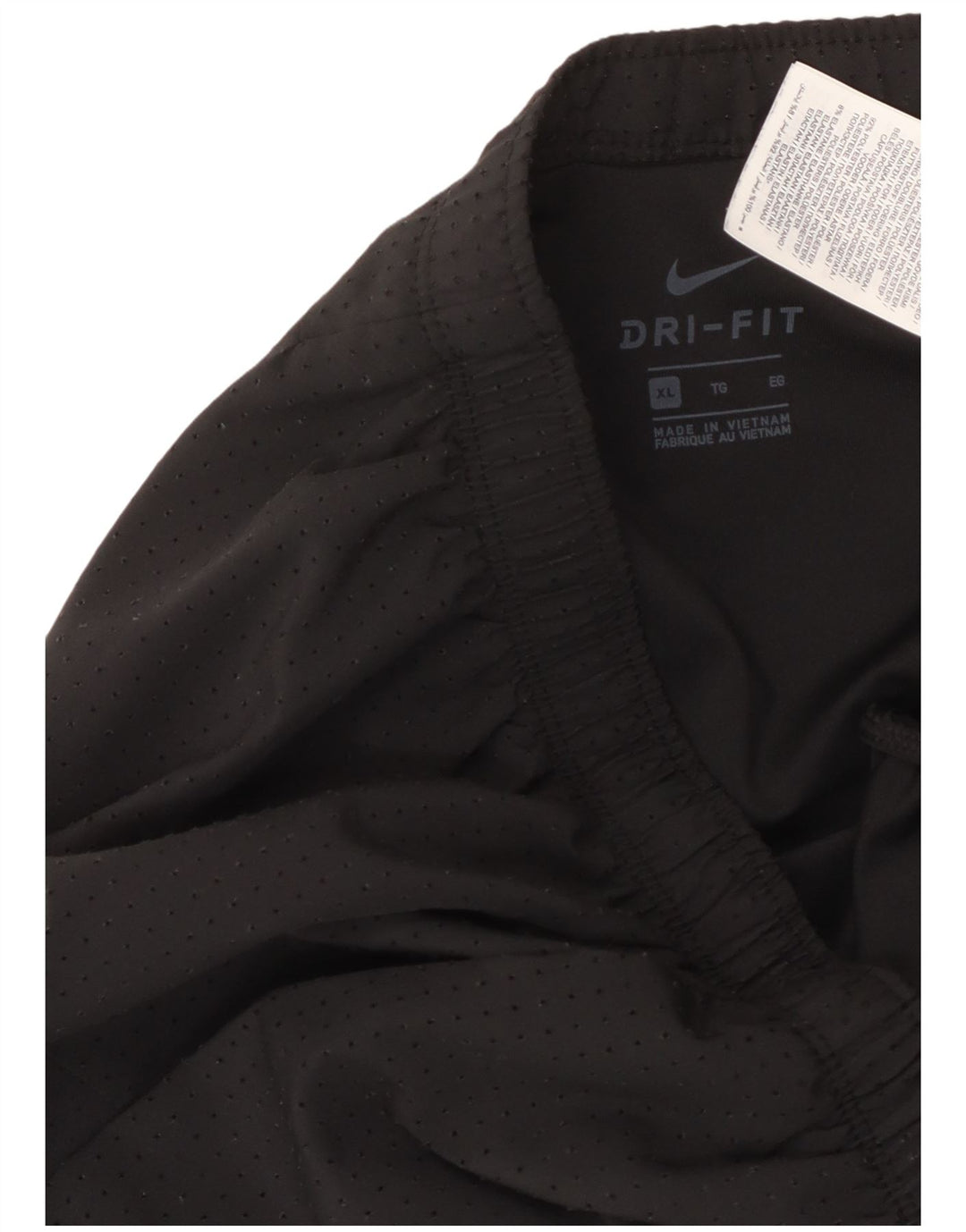 NIKE Pantaloncini sportivi grafici Dri Fit da uomo XL Poliestere nero