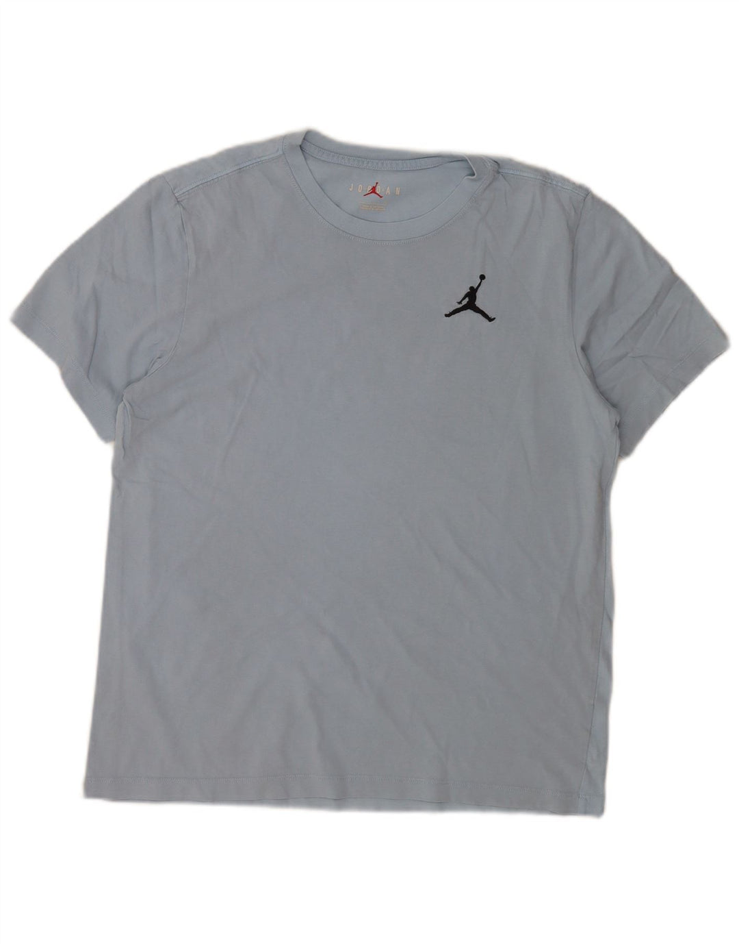 T-shirt Jordan da uomo grande in cotone blu