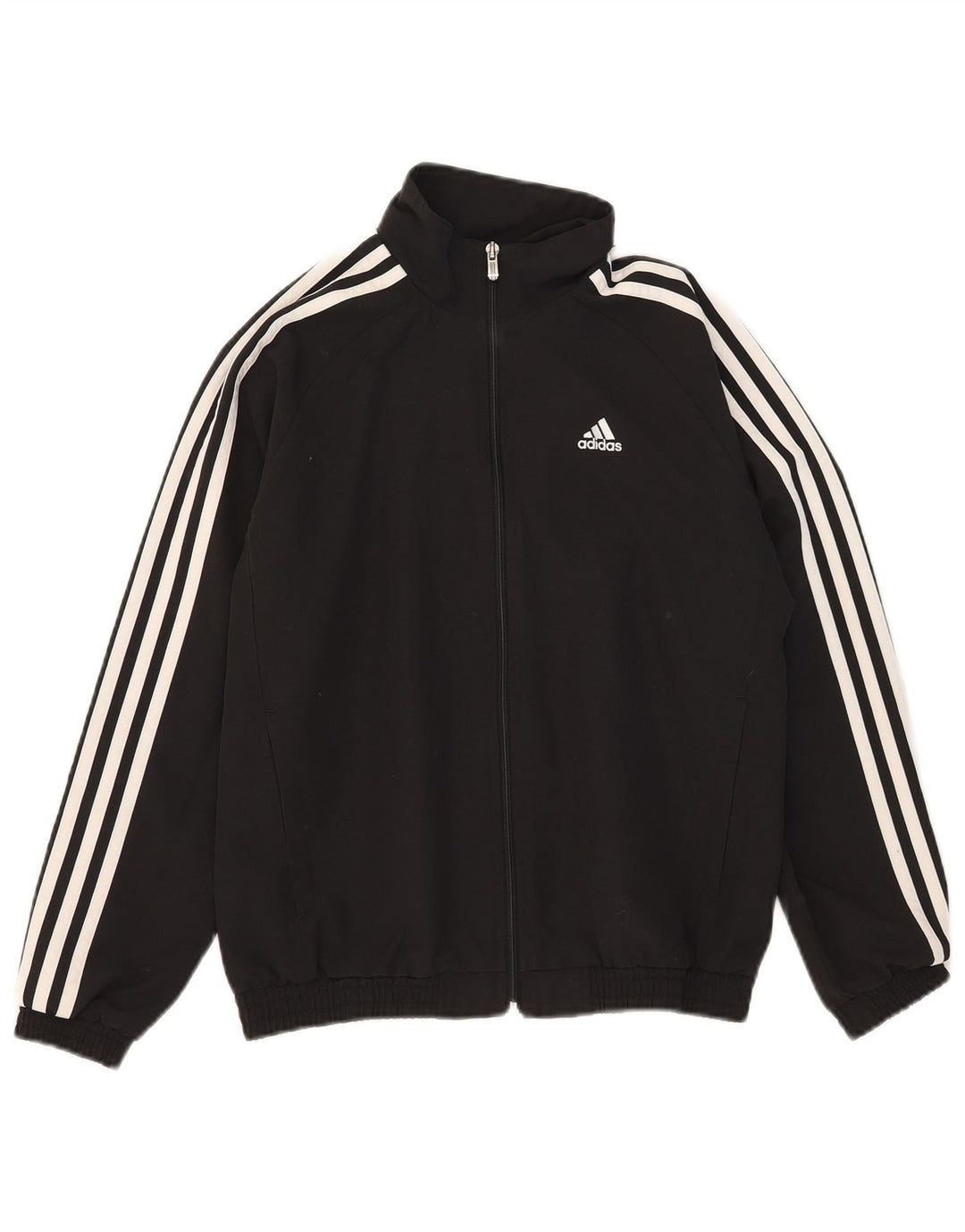 Giacca da tuta Adidas Clima 365 da ragazzo 11-12 anni in poliestere nero