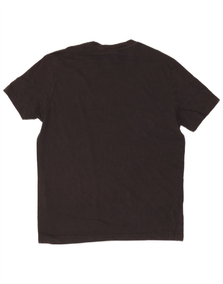T-shirt grafica da uomo Champion Top piccola nera
