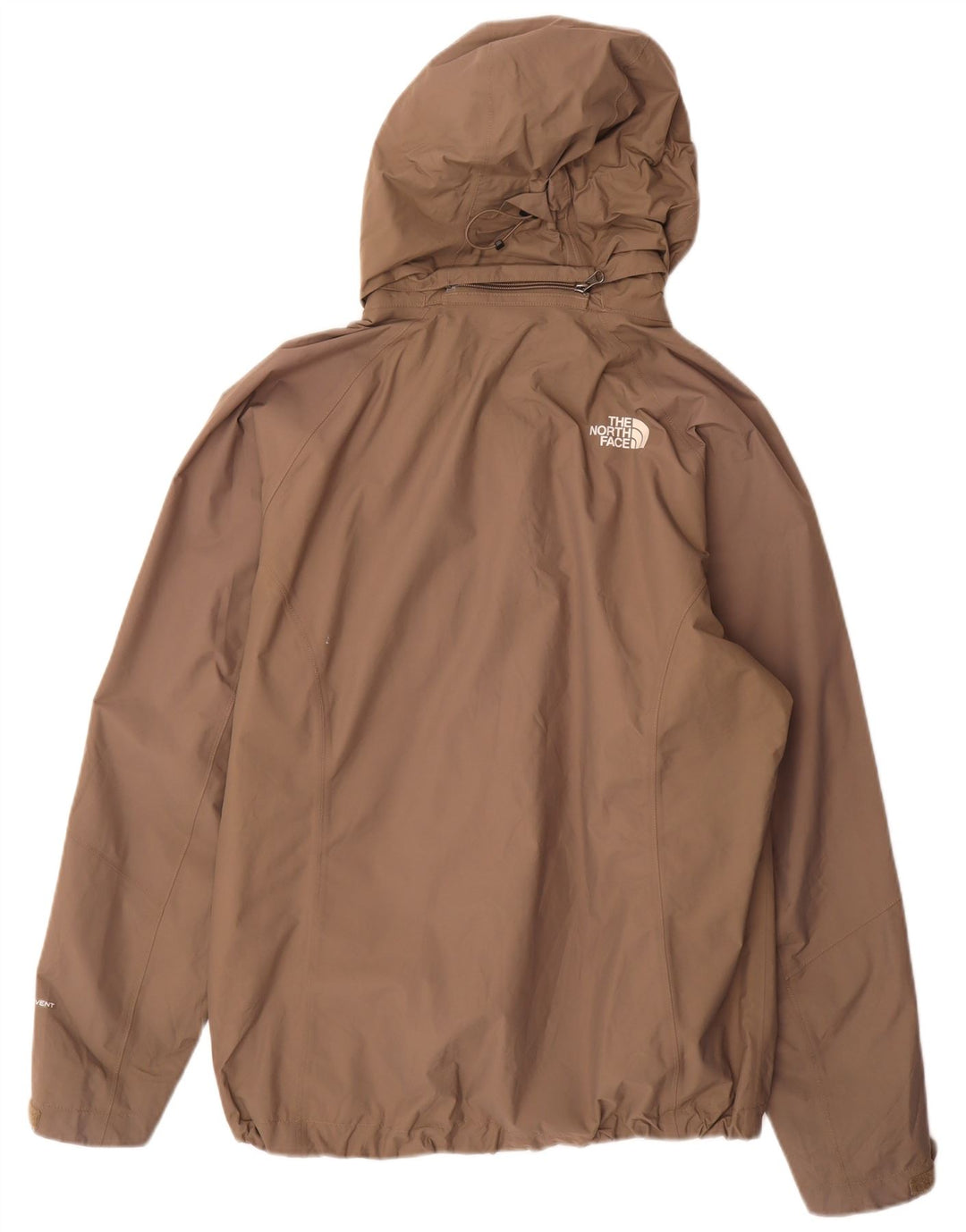 Giacca antipioggia da uomo con cappuccio The North Face UK 38 Nylon beige medio