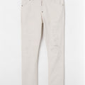 Jeans slim invecchiati da uomo Dsquared2 W36 L28 cotone bianco