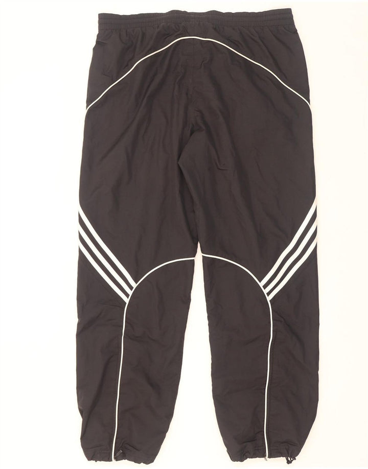 Pantaloni da tuta da uomo Adidas Joggers medio poliestere nero