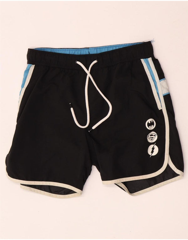 Pantaloncini da bagno DC Graphic da ragazzo 13-14 anni in poliammide color block nero