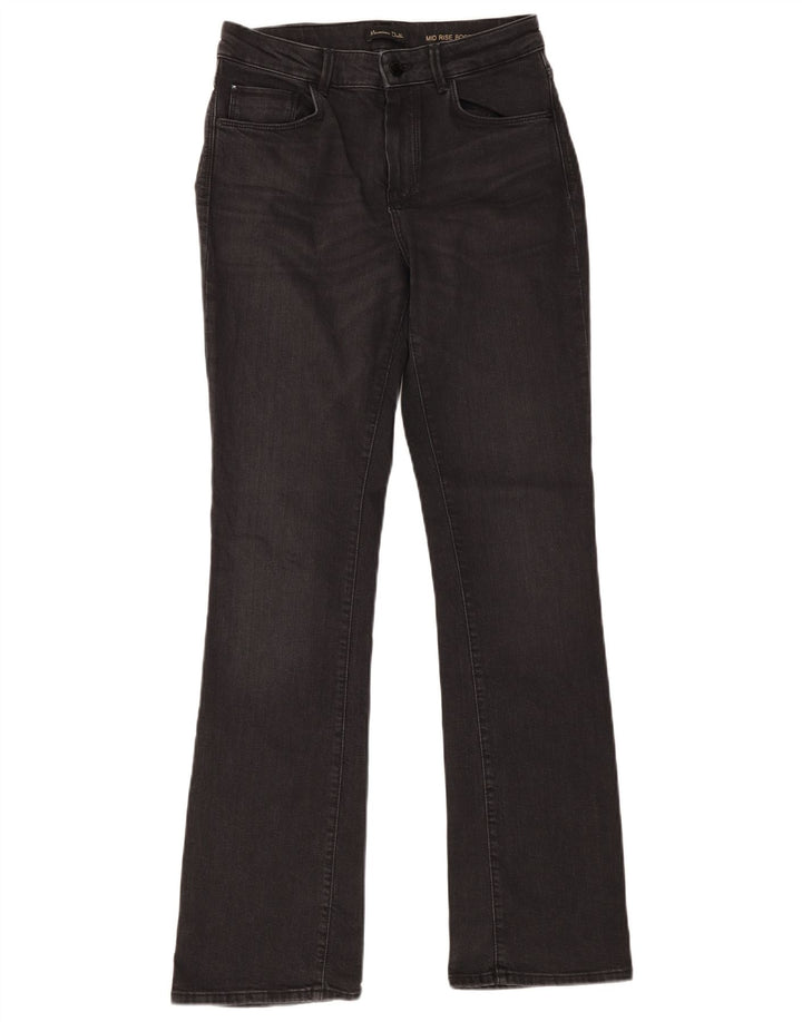 Jeans bootcut da donna a vita media Massimo Dutti EU 38 Small W28 L32 Grigio