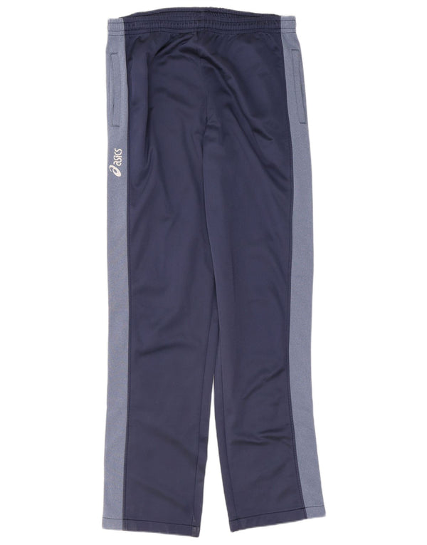 Pantaloni da tuta da uomo Asics grandi color blu navy