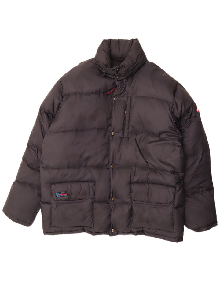 Giacca imbottita da uomo Invicta UK 40 Large nera in poliammide