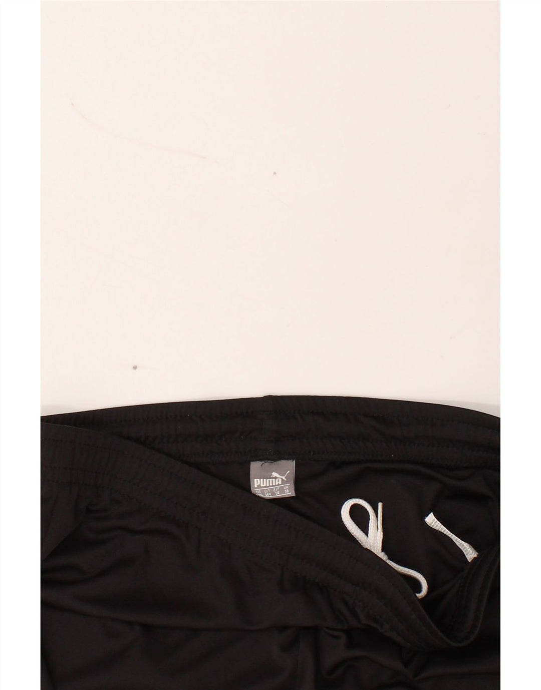 PUMA Girls Sport Shorts 13-14 Years  Black Polyester Vintage Puma and Second-Hand Puma from Messina Hembry 