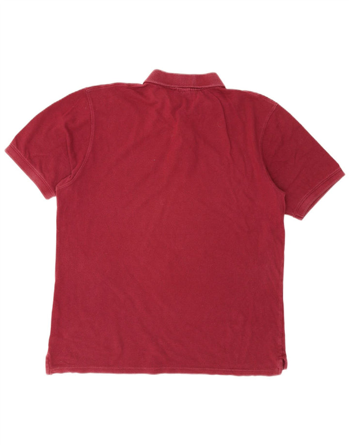Polo da uomo RUSSELL ATHLETIC XL Bordeaux