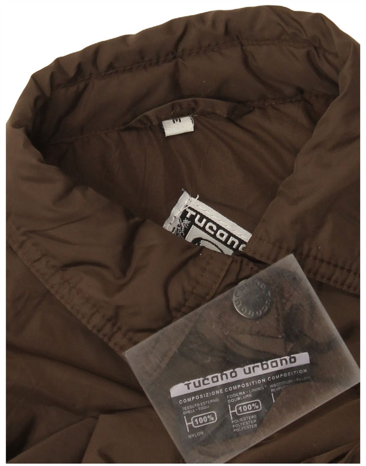 Giacca utility da donna Tucano Urbano UK 14 Nylon marrone medio