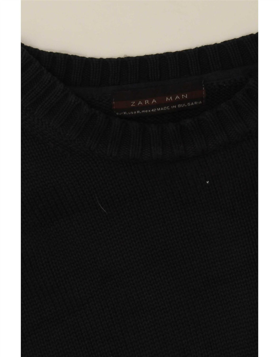 Maglione maglione girocollo da uomo Zara XL nero