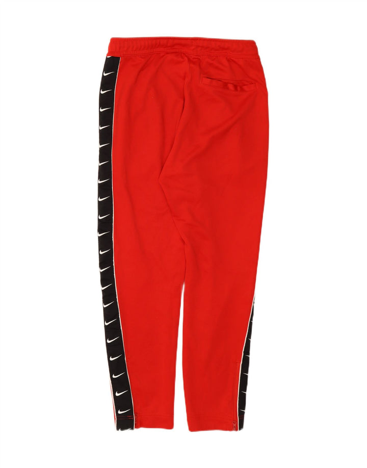 NIKE Mens Graphic Tracksuit Trousers Joggers Small  Red Polyester Vintage Nike and Second-Hand Nike from Messina Hembry 