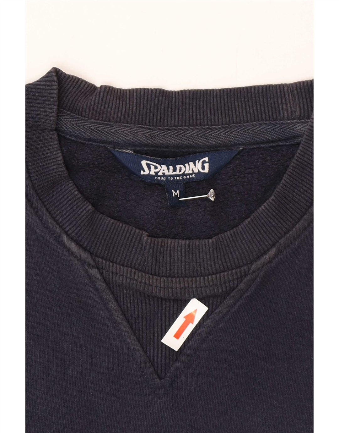 Felpa da uomo Spalding maglione medio blu navy