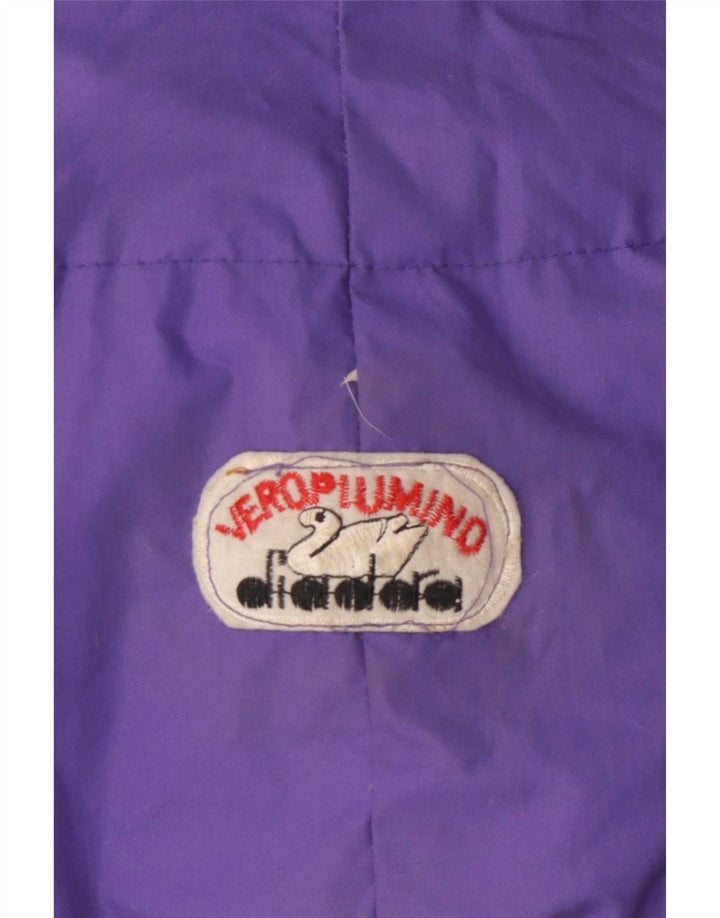 Giacca imbottita reversibile da uomo Diadora UK 38 viola medio