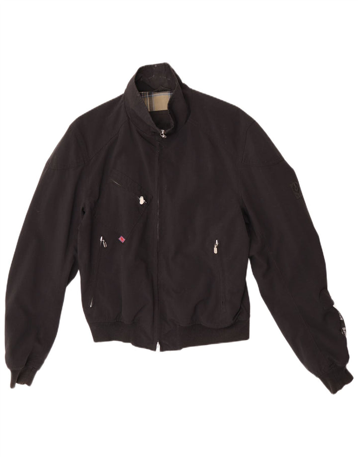 Giubbotto bomber da uomo Belstaff UK 38 nylon nero medio
