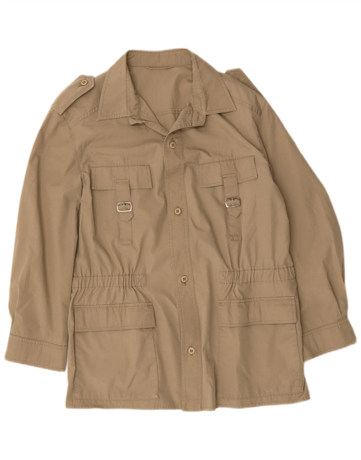 Giacca militare vintage da uomo UK 38 beige medio