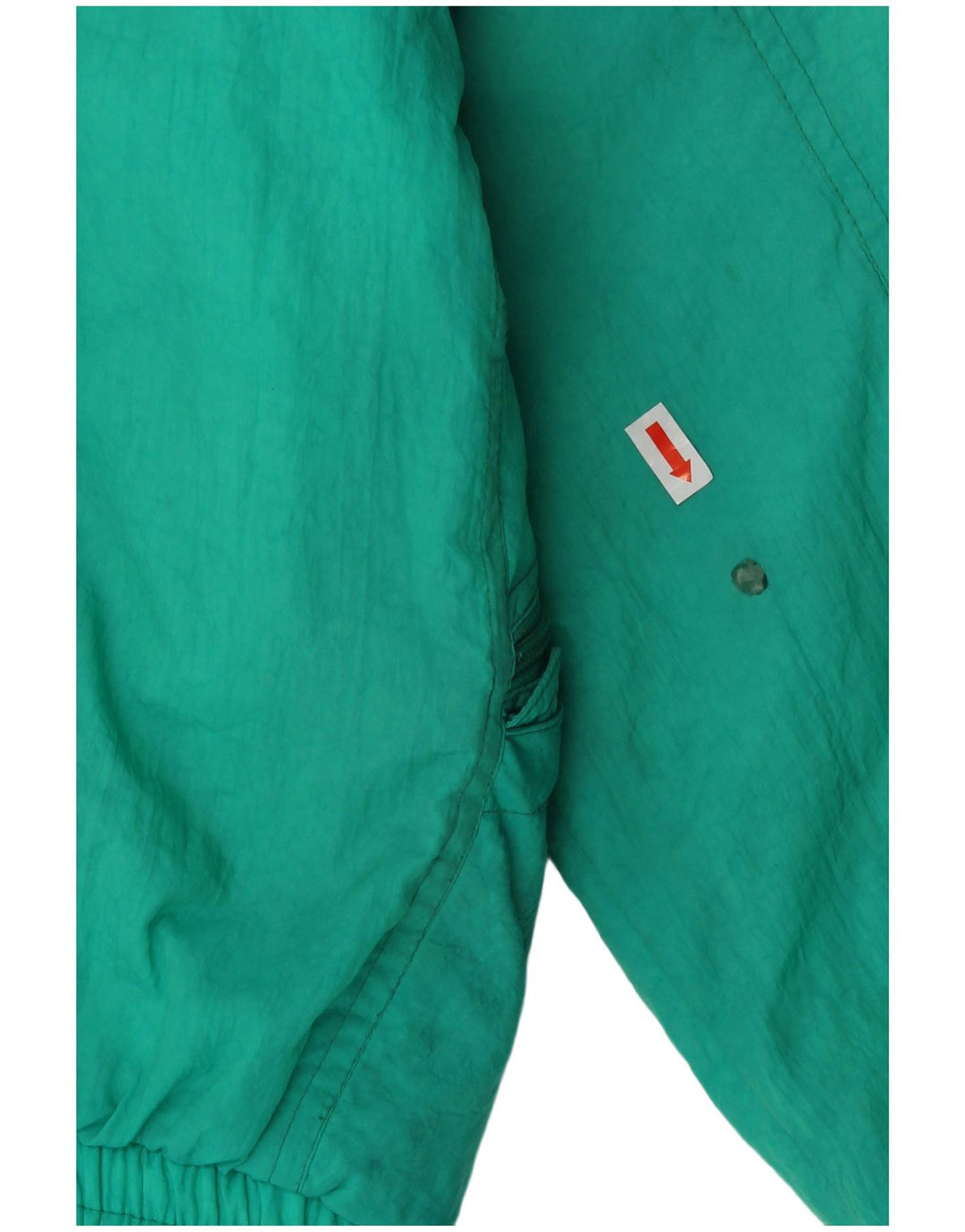 Giacca da sci grafica oversize per ragazze Belfe 10-11 anni verde poliammide anni '80