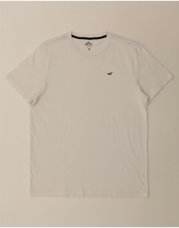 T-shirt Hollister da uomo Top XL in cotone bianco
