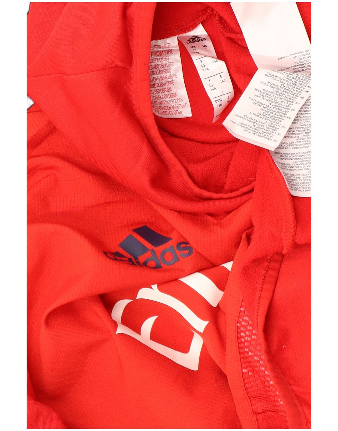 Maglietta ADIDAS da ragazzo Arsenal Pullover 13-14 anni Colore rosso