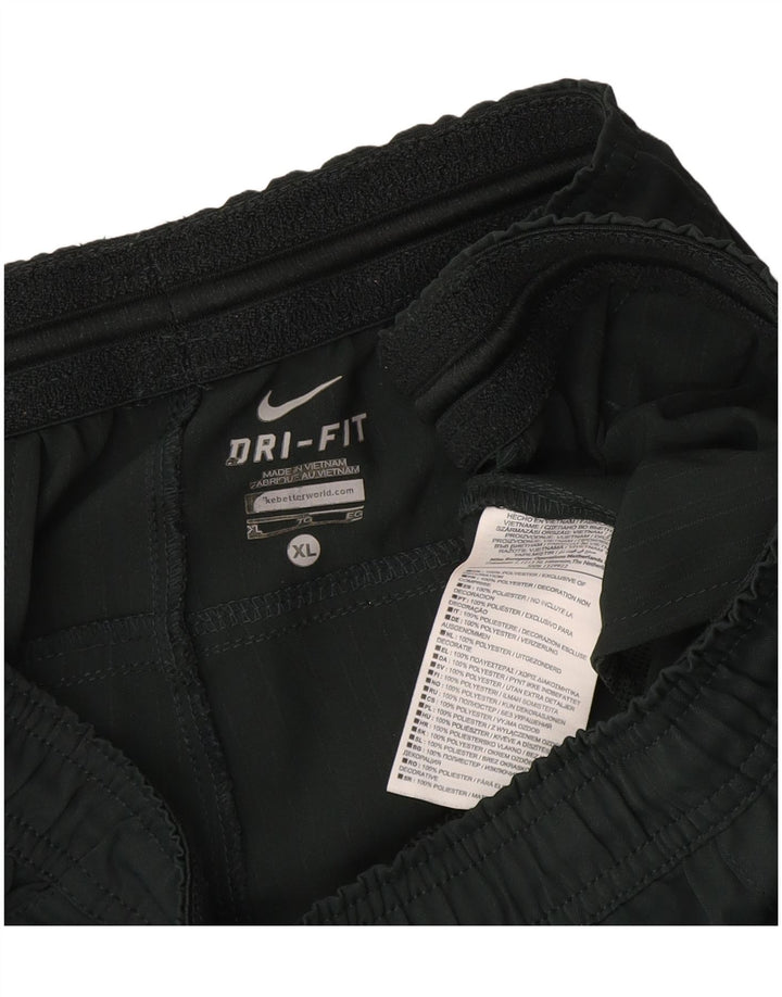 Pantaloncini sportivi Nike da uomo XL Grigio Colourblock in poliestere