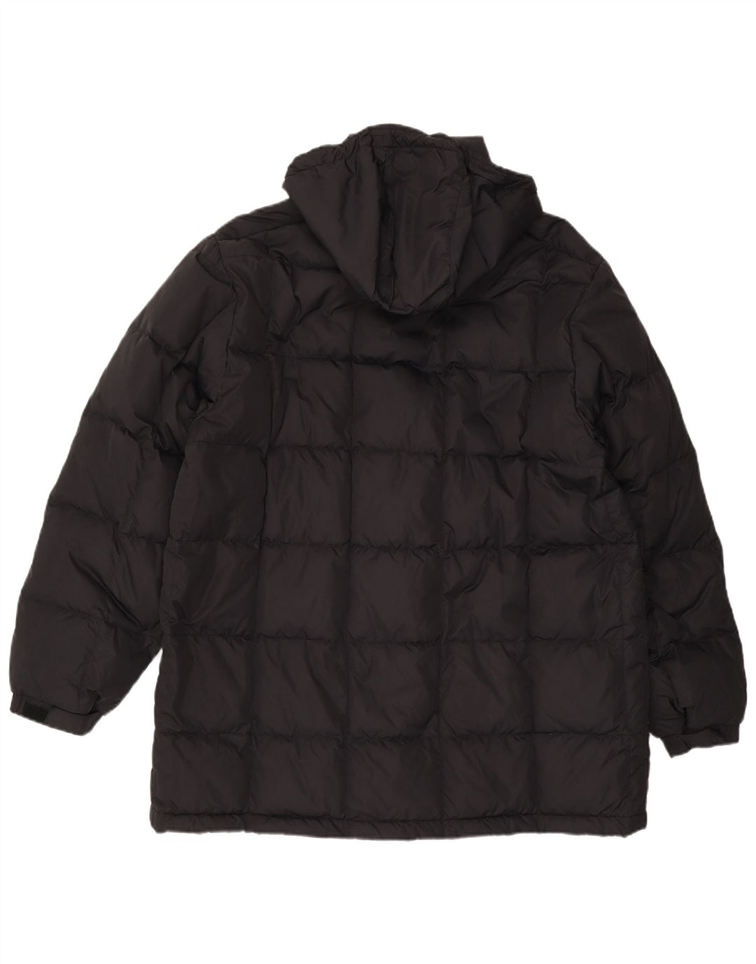 NORTH SAILS Cappotto imbottito con cappuccio da uomo UK 42 XL Nero Poliammide