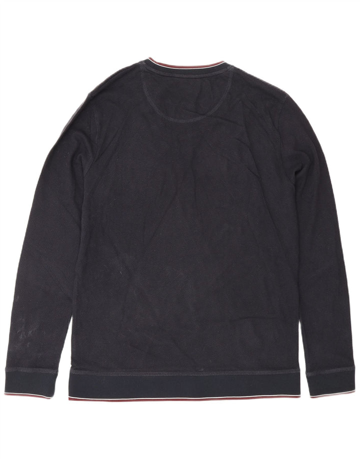 Jules Uomo Maglione Girocollo Maglione Grande Cotone Blu Navy