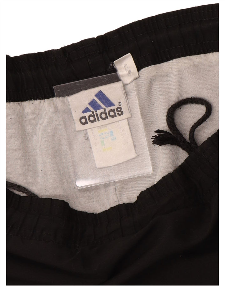 ADIDAS Mens Tracksuit Trousers Joggers Large Black