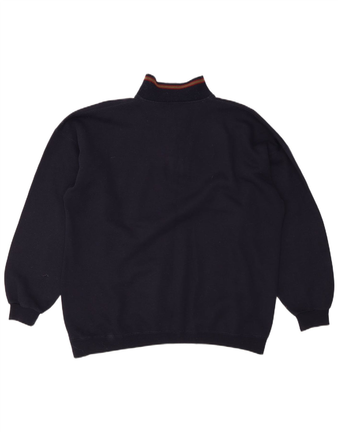 GREAT BAY Maglione da uomo con collo a bottoni Grande cotone blu navy
